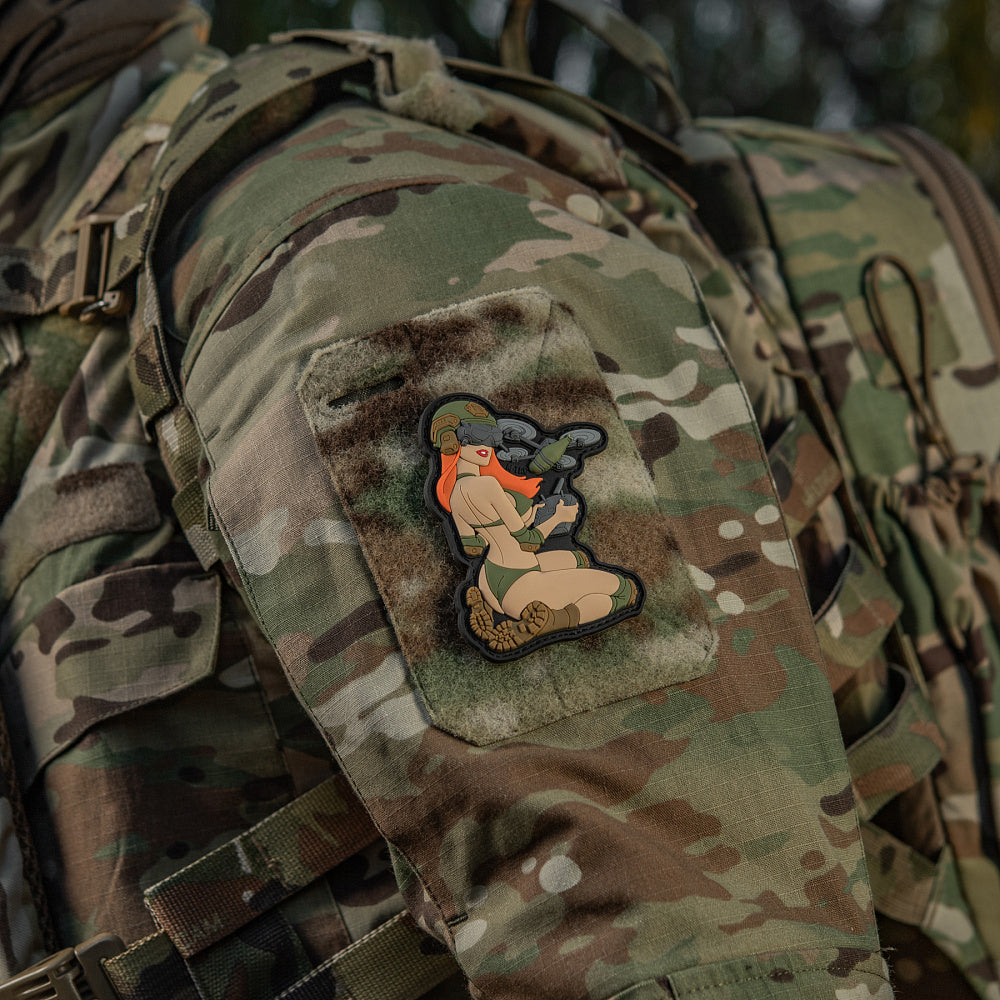 M-Tac Patch Tactical Girl #6 PVC