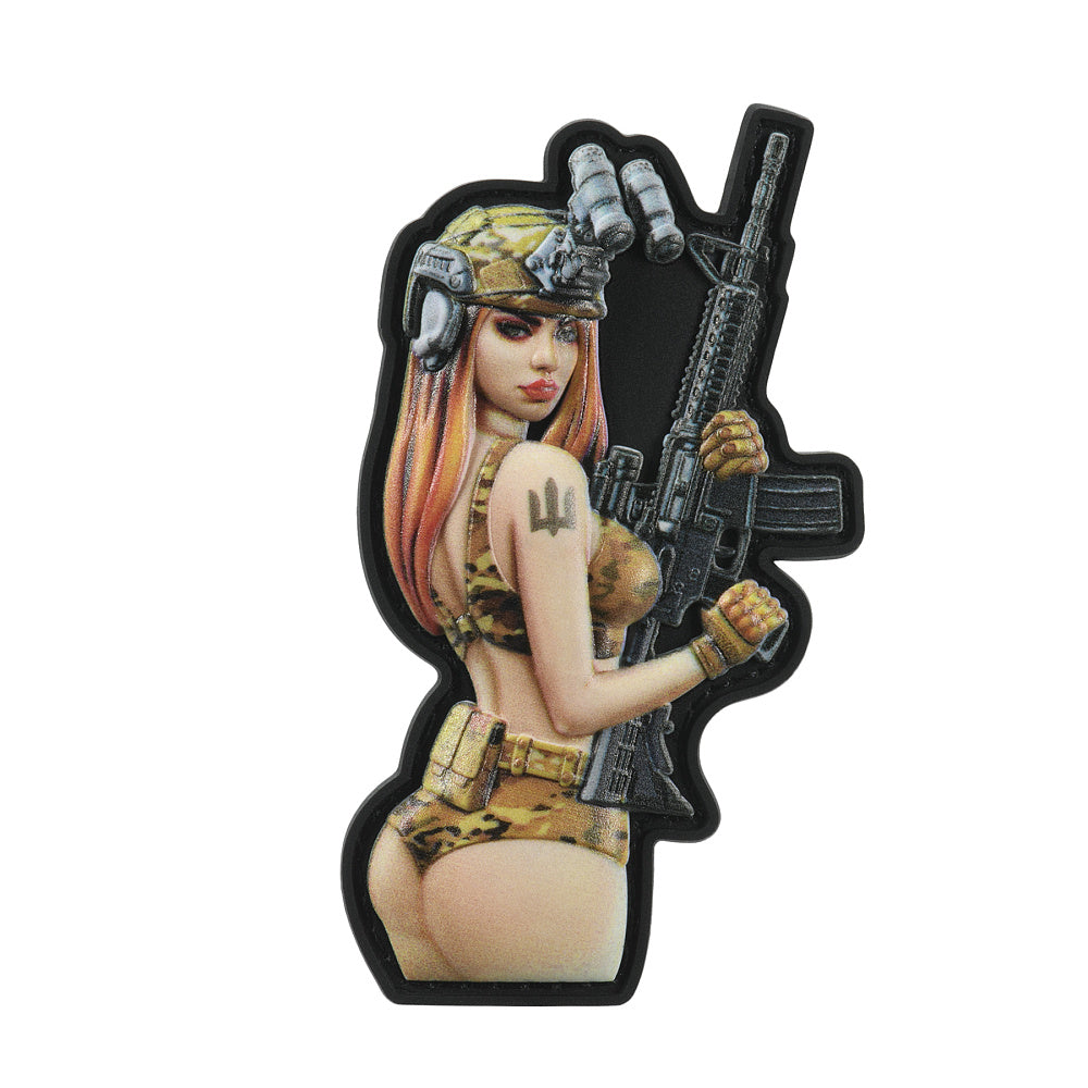 M-Tac Patch Tactical Girl #8 Trizub PVC