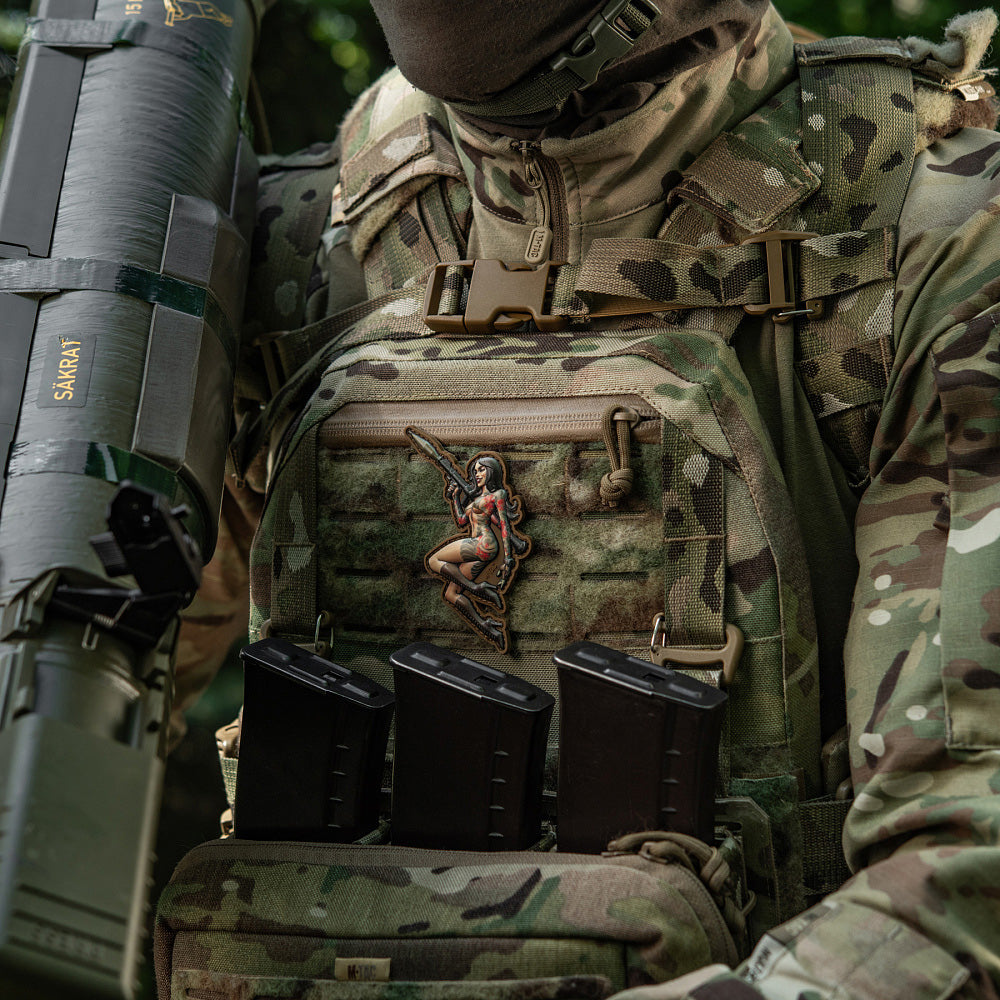 M-Tac Patch Tactical girl #9 RPG PVC