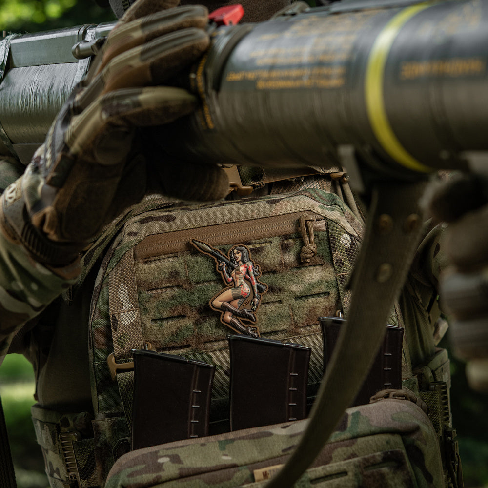 M-Tac Patch Tactical girl #9 RPG PVC