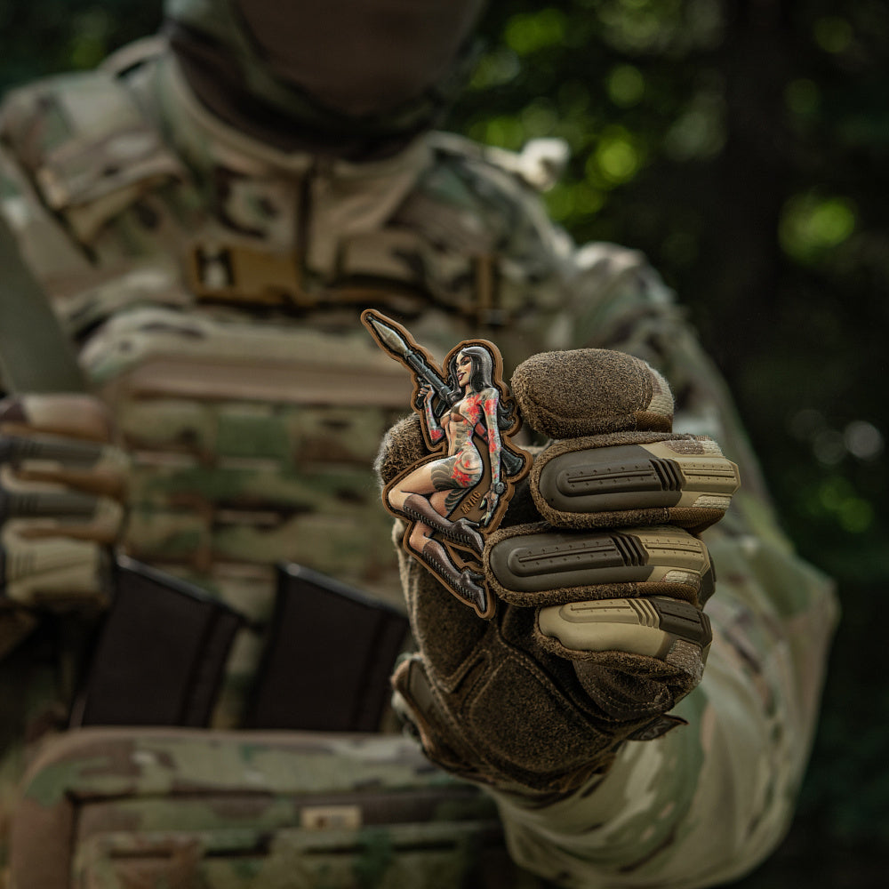 M-Tac Patch Tactical girl #9 RPG PVC