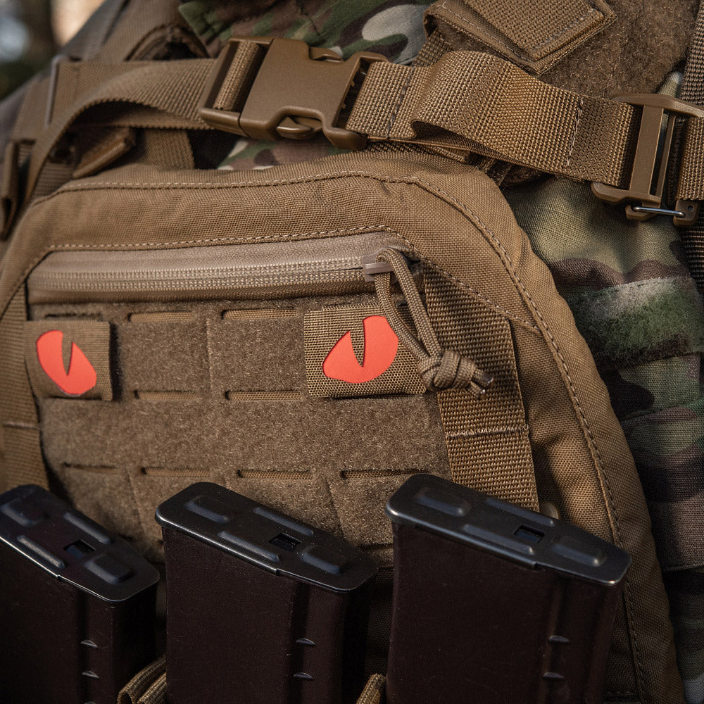 M-Tac patch Tiger Eyes Laser Cut (couple)