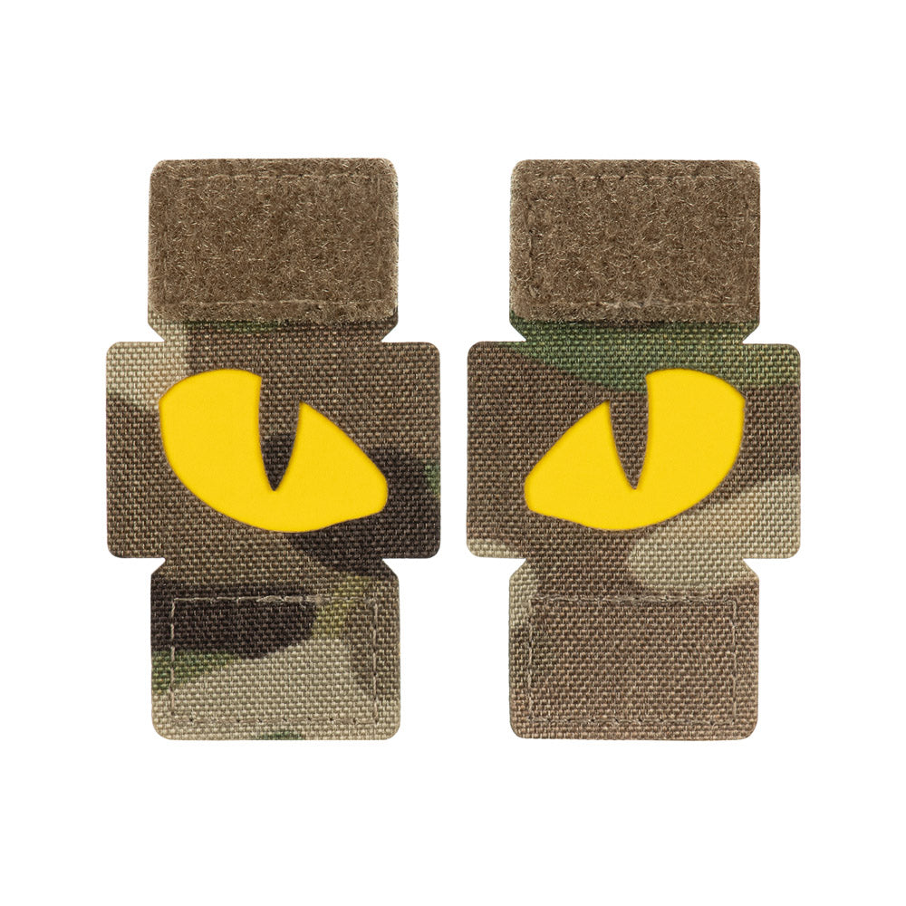 M-Tac patch Tiger Eyes Laser Cut (couple)