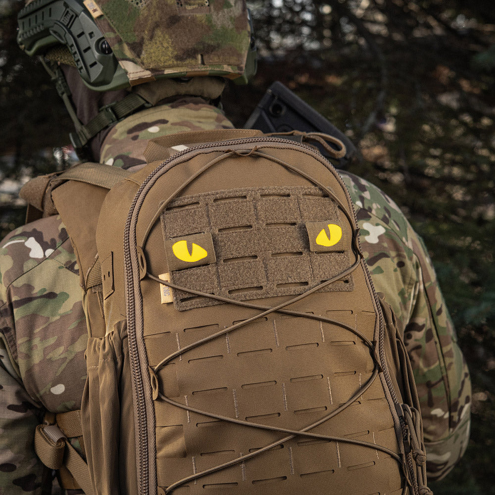 M-Tac patch Tiger Eyes Laser Cut (couple)