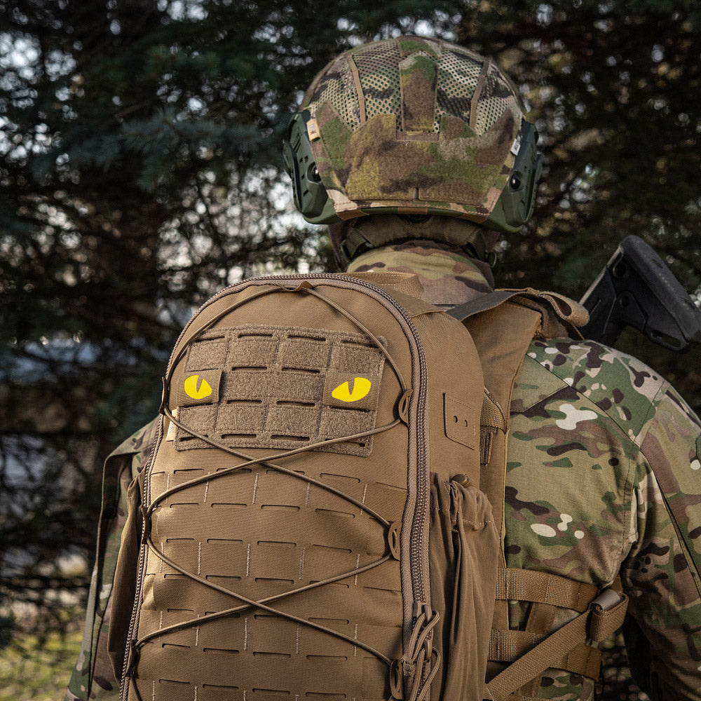 M-Tac patch Tiger Eyes Laser Cut (couple)