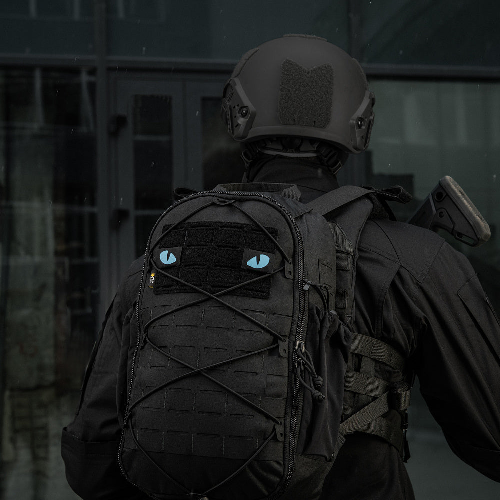 M-Tac patch Tiger Eyes Laser Cut (couple) Ranger Green/Blue/GID