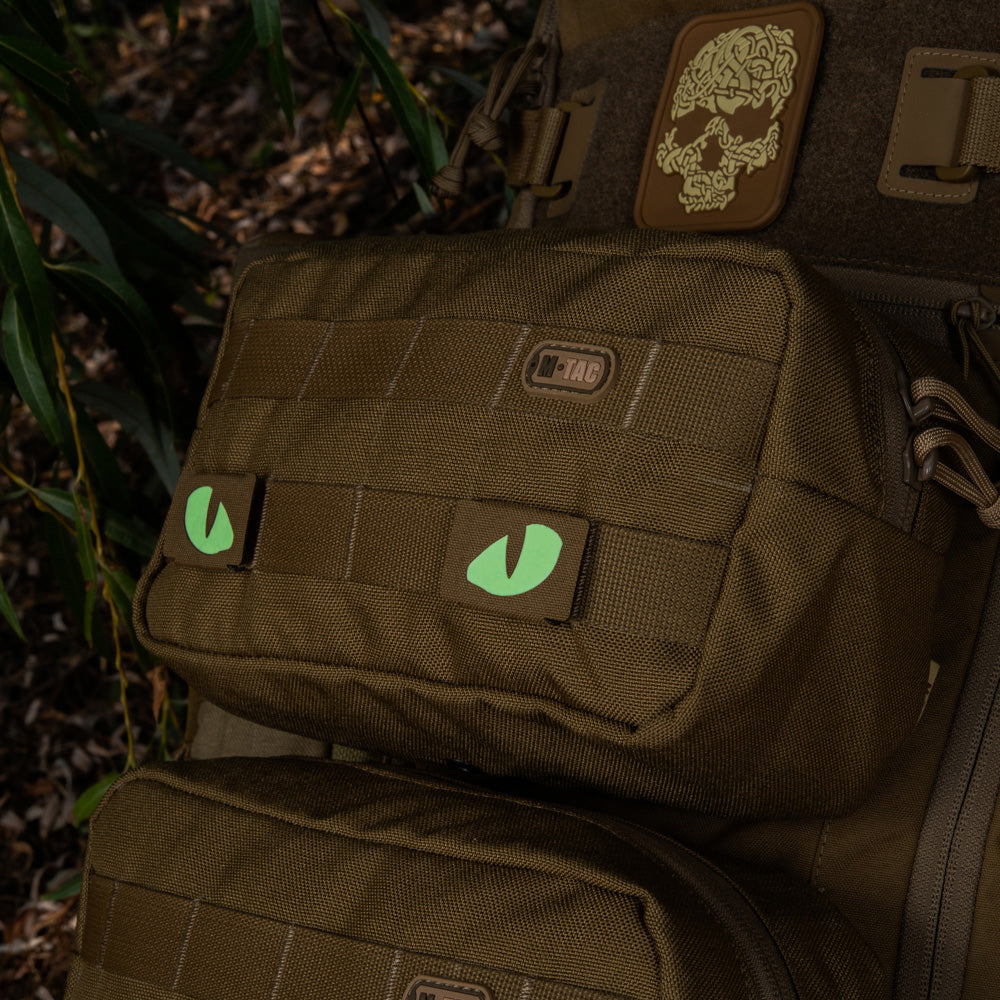 M-Tac patch Tiger Eyes Laser Cut (couple)