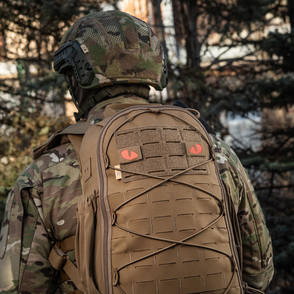 M-Tac patch Tiger Eyes Laser Cut (couple)