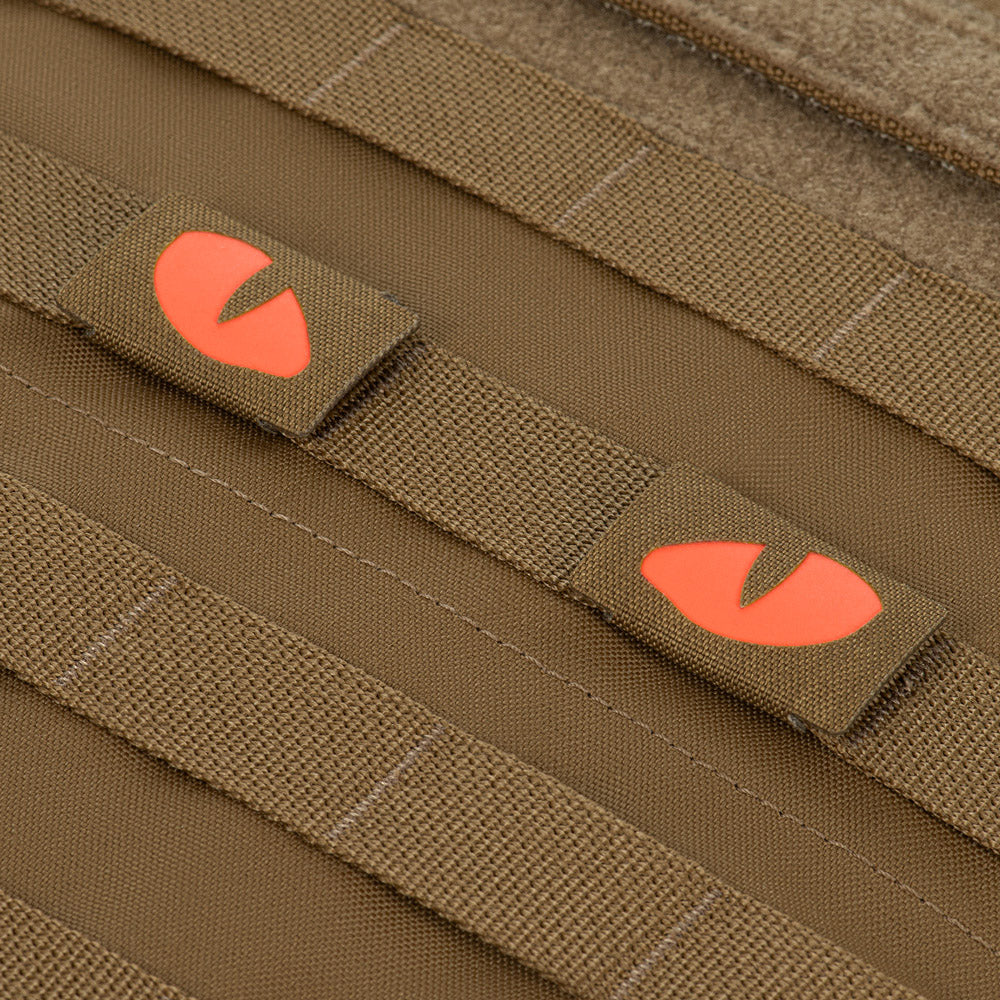 M-Tac patch Tiger Eyes Laser Cut (couple)