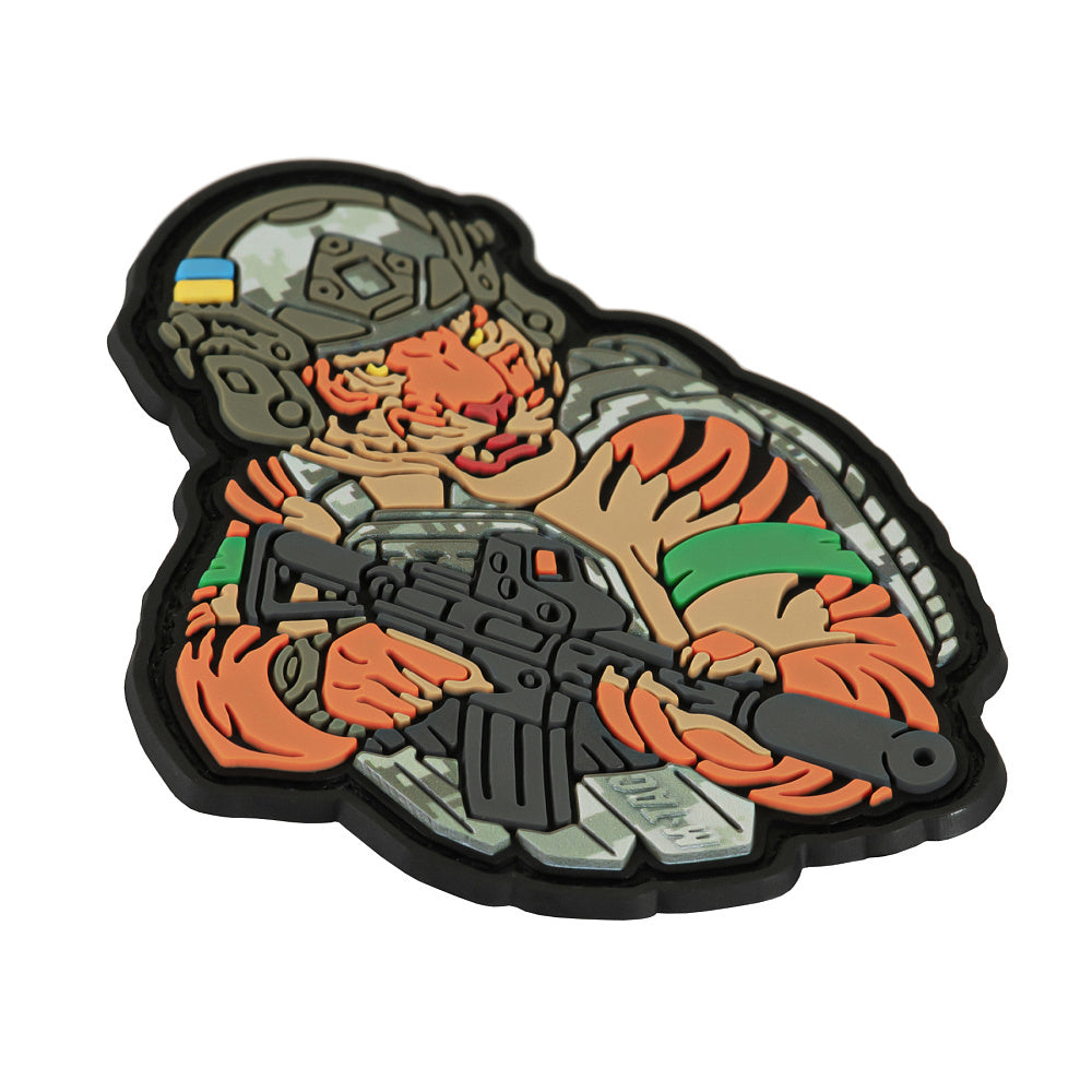 M-Tac patch Tiger Green tape PVC