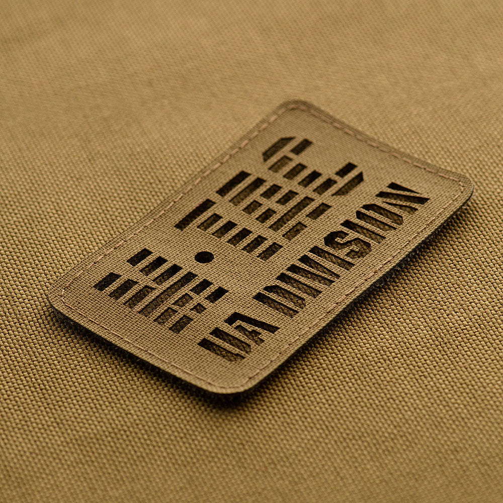 M-Tac patch UA Division end-to-end Laser Cut