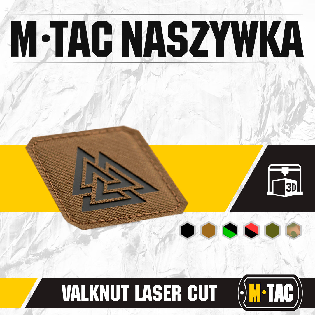 M-Tac patch Valknut Laser Cut