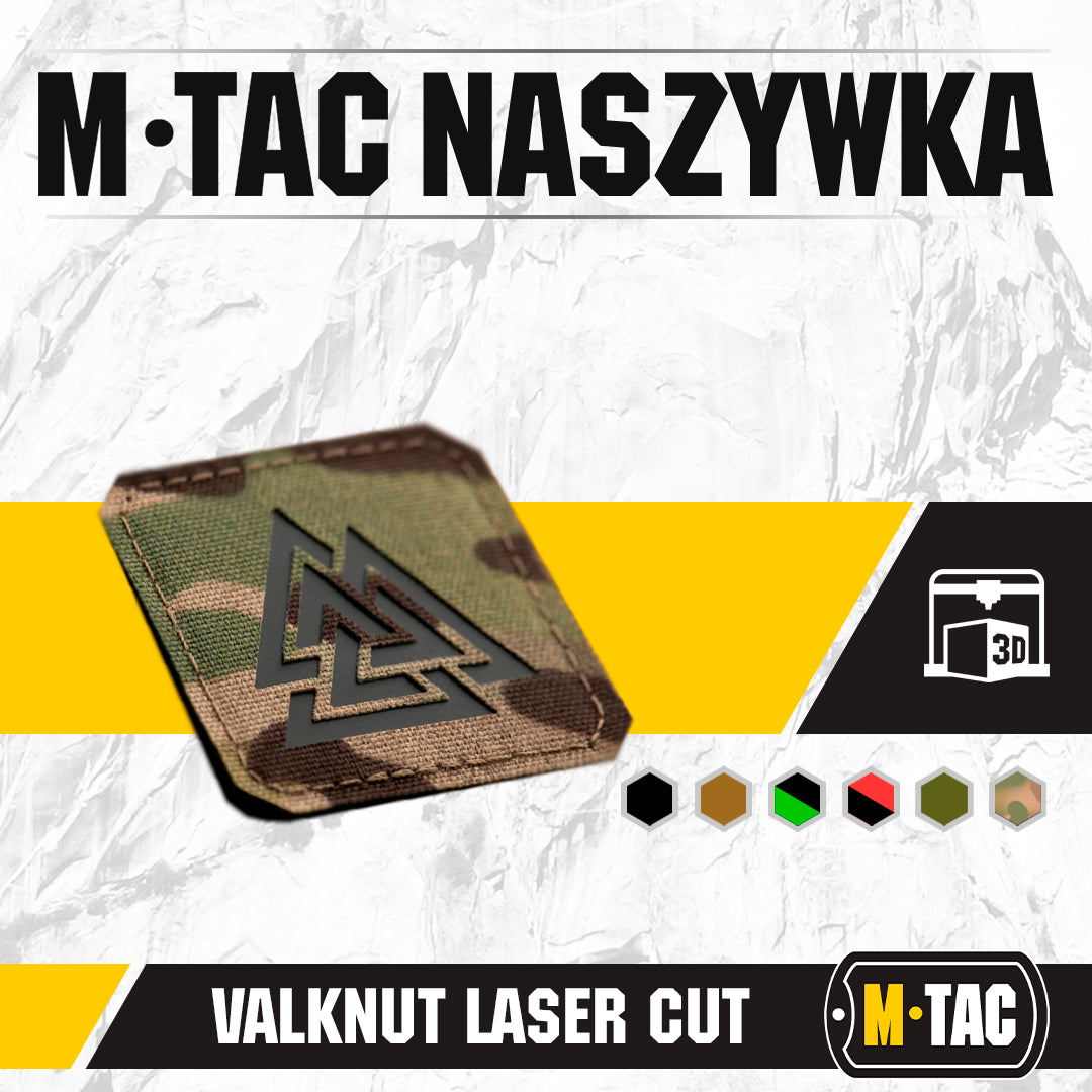 M-Tac patch Valknut Laser Cut