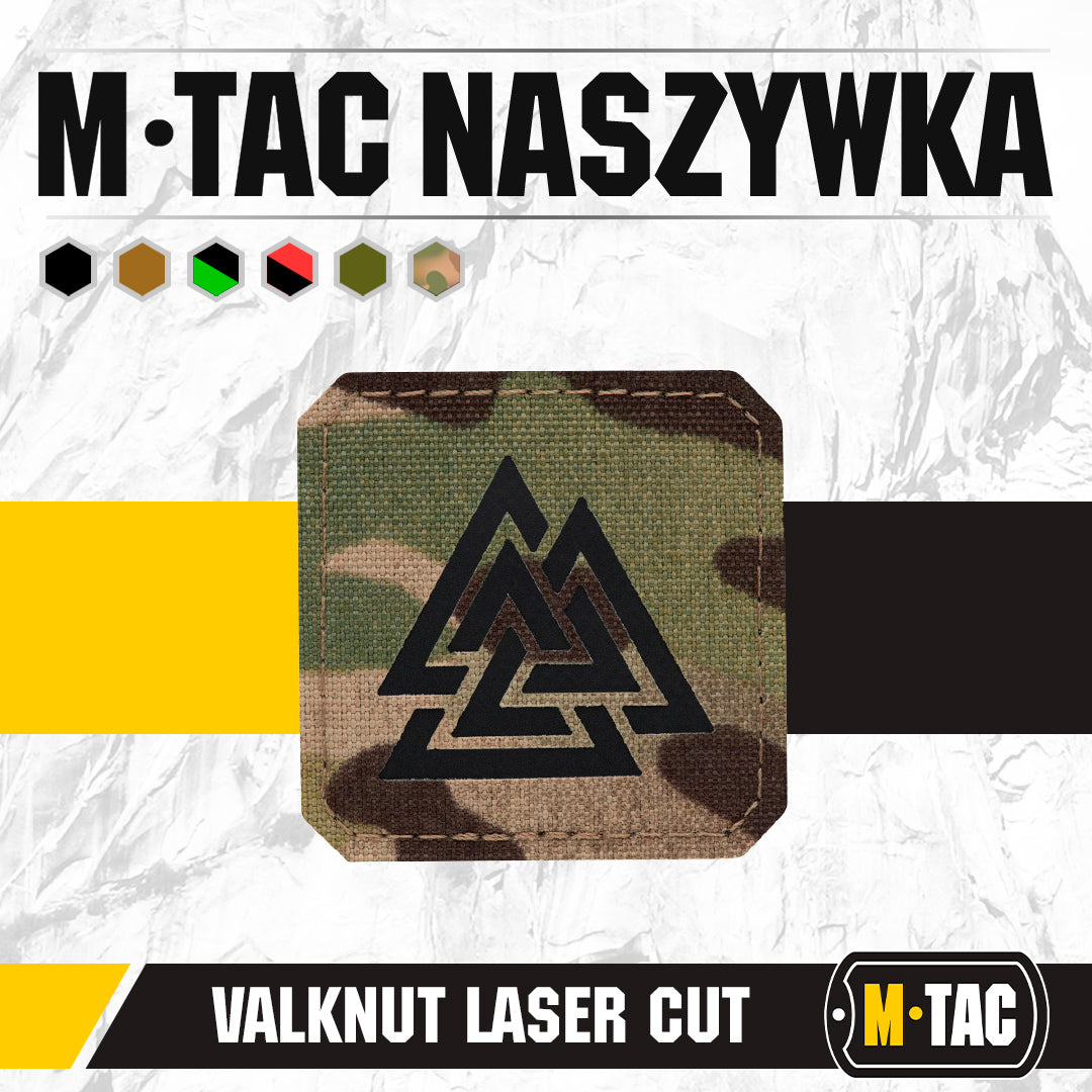 M-Tac patch Valknut Laser Cut