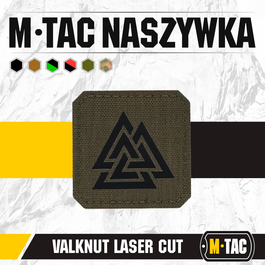M-Tac patch Valknut Laser Cut