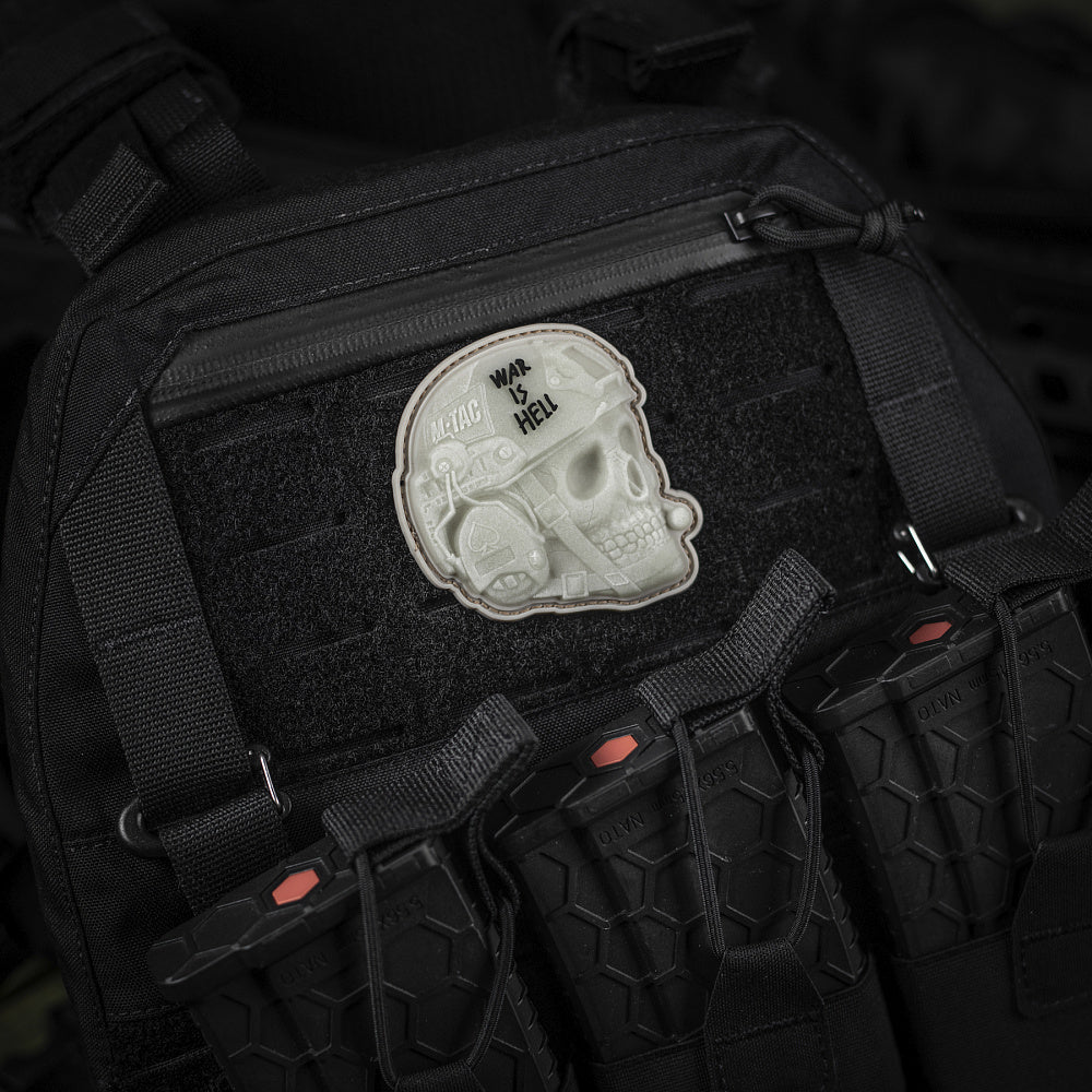 M-Tac Patch War is Hell 3D PVC Olive