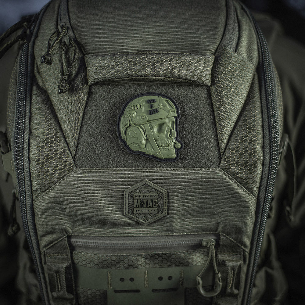 M-Tac Patch War is Hell 3D PVC Olive