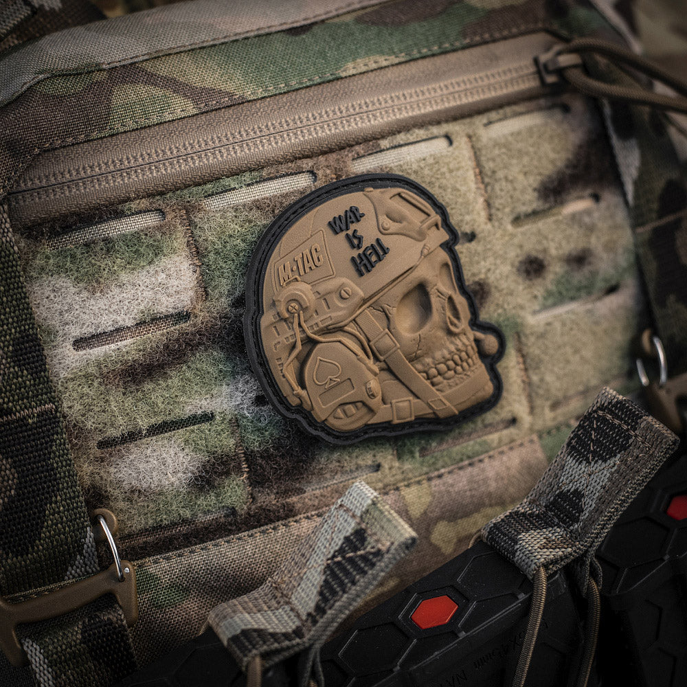 M-Tac Patch War is Hell 3D PVC Olive