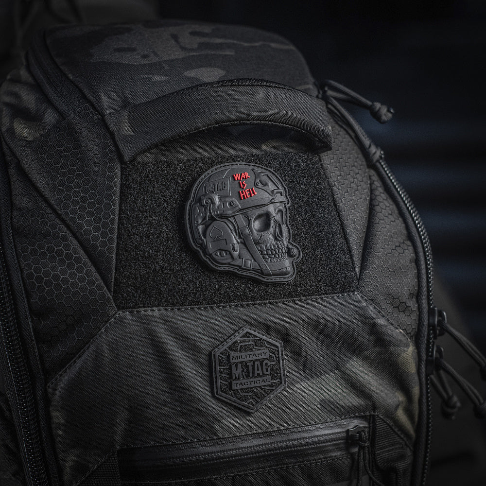 M-Tac Patch War is Hell 3D PVC Olive