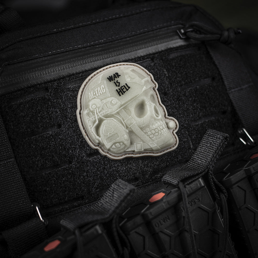 M-Tac Patch War is Hell 3D PVC Olive