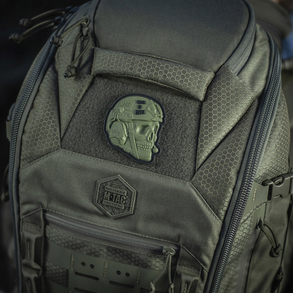 M-Tac Patch War is Hell 3D PVC Olive