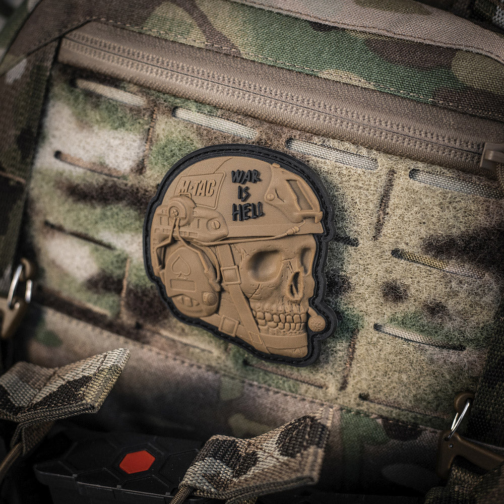 M-Tac Patch War is Hell 3D PVC Olive