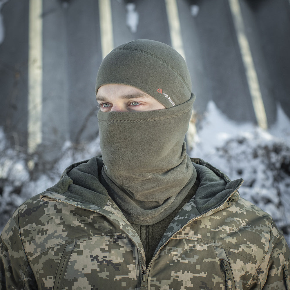 M-Tac Anatomic Tube Scarf With a Drawstring Polartec