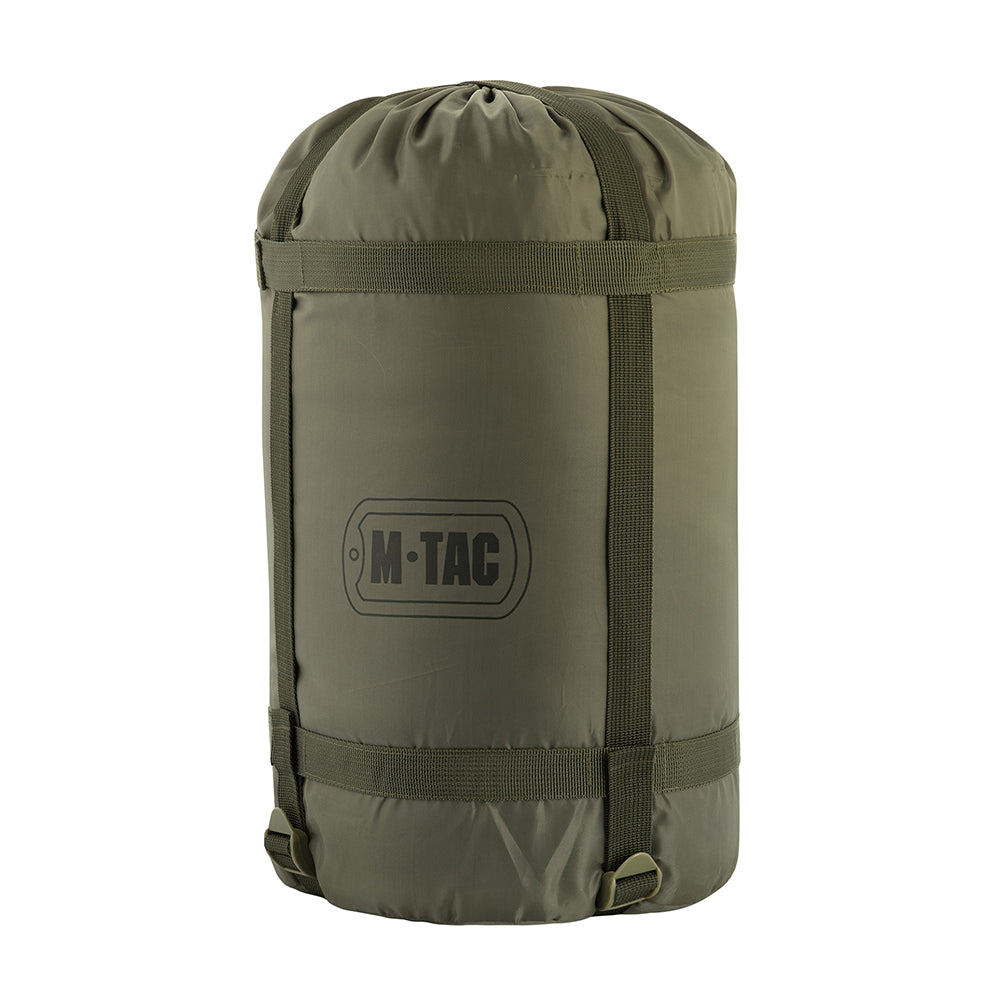 M-Tac sleeping bag with compression cover
