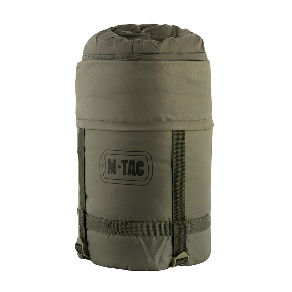M-Tac sleeping bag with compression cover