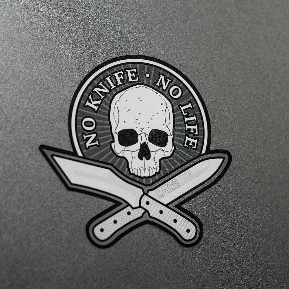 M-Tac Sticker No Knife-No Life Reflective