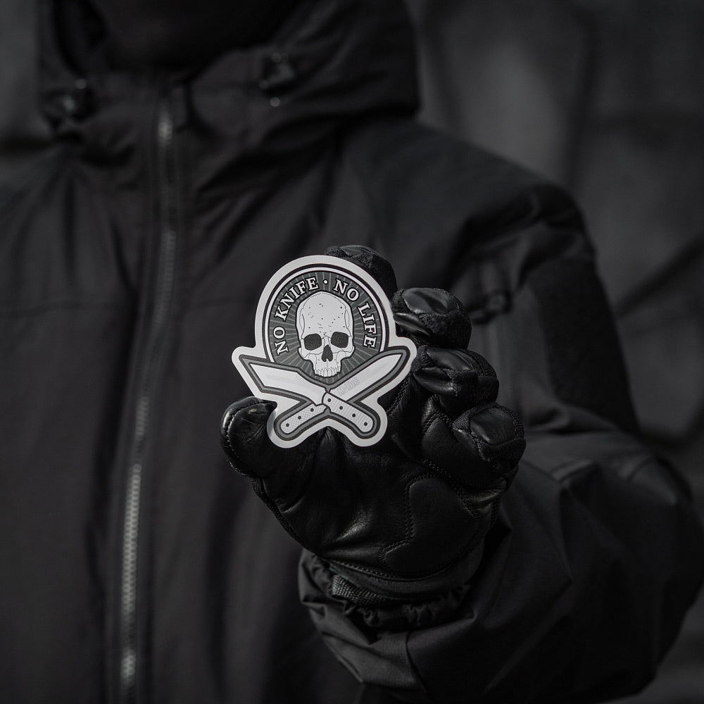 M-Tac Sticker No Knife-No Life Reflective