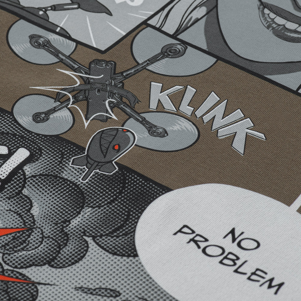 M-Tac T-Shirt Comics Drone Girl