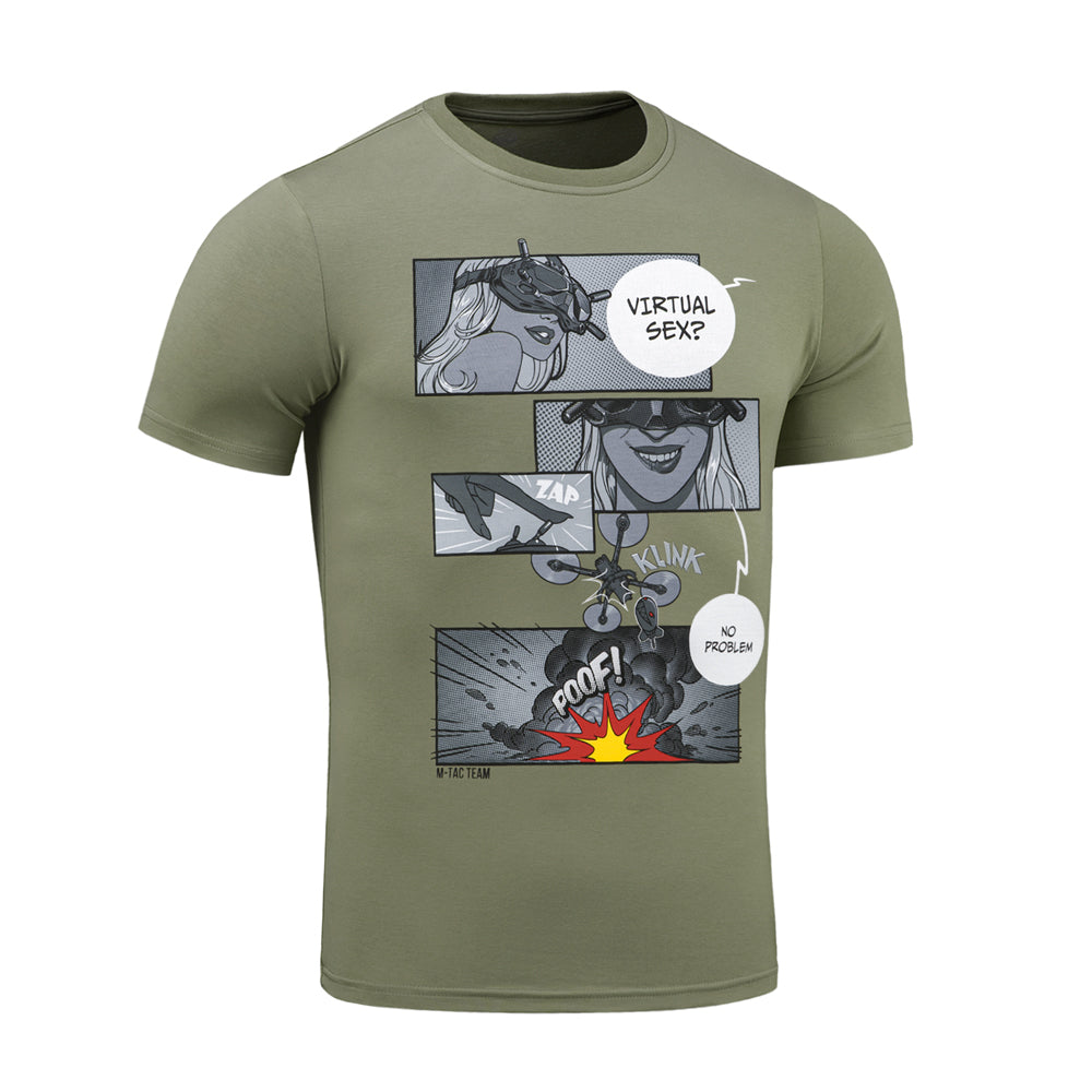 M-Tac T-Shirt Comics Drone Girl