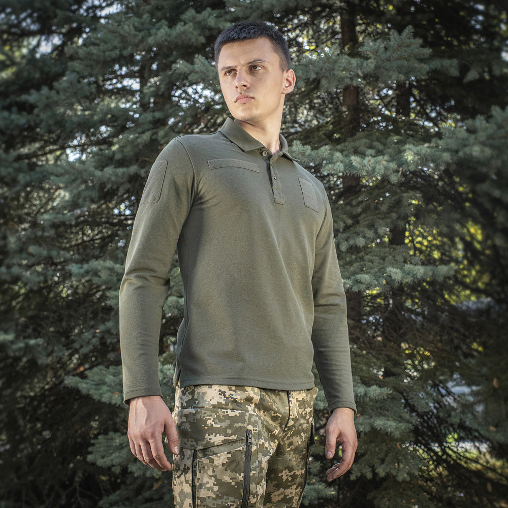 M-Tac Tactical Polo Shirt Long Sleeve 65/35