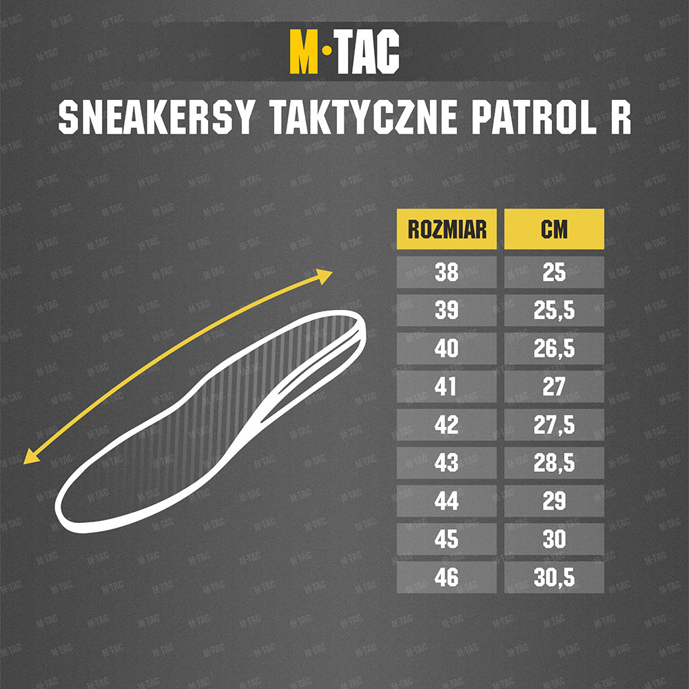 M-Tac Tactical Sneakers Patrol R Vent
