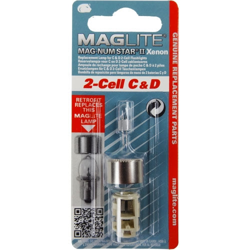 Maglite Upgrade kit Xenon pære - 2-Cell