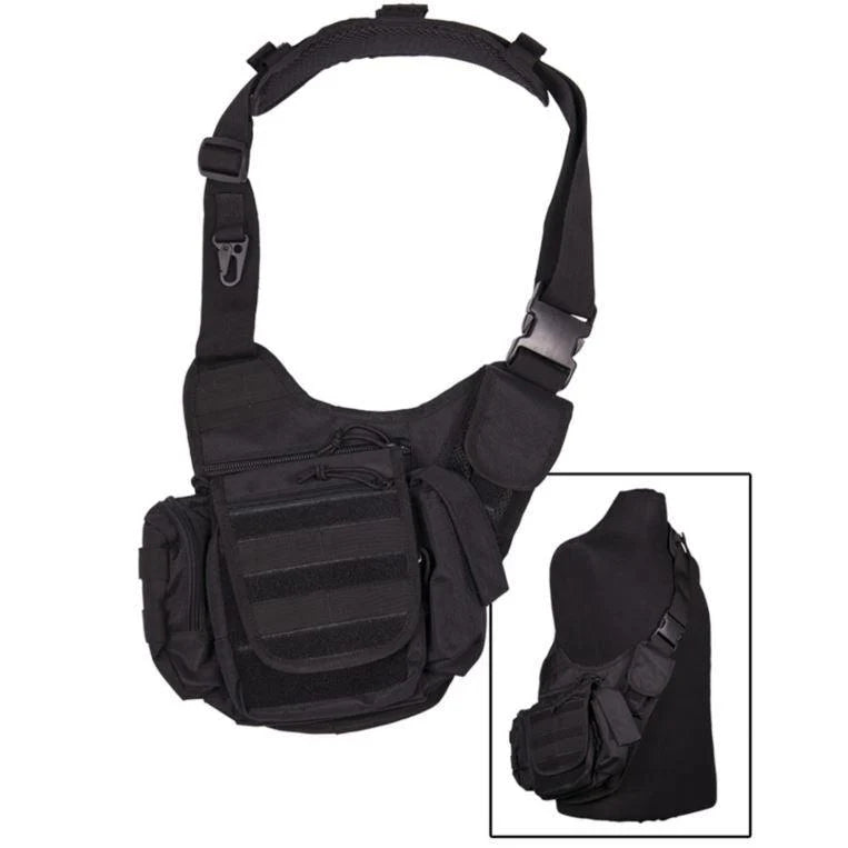 Mil-Tec - Sling Bag Multifunction // Sort-1-XtraGrej