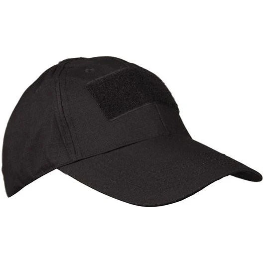 Mil-Tec - Tactical Baseball Cap // Sort-1-XtraGrej