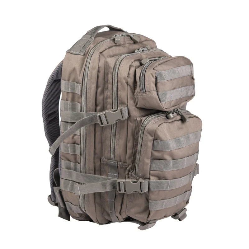 Mil-Tec - US Assault Pack Small // Grålig Olivengrøn-1-XtraGrej