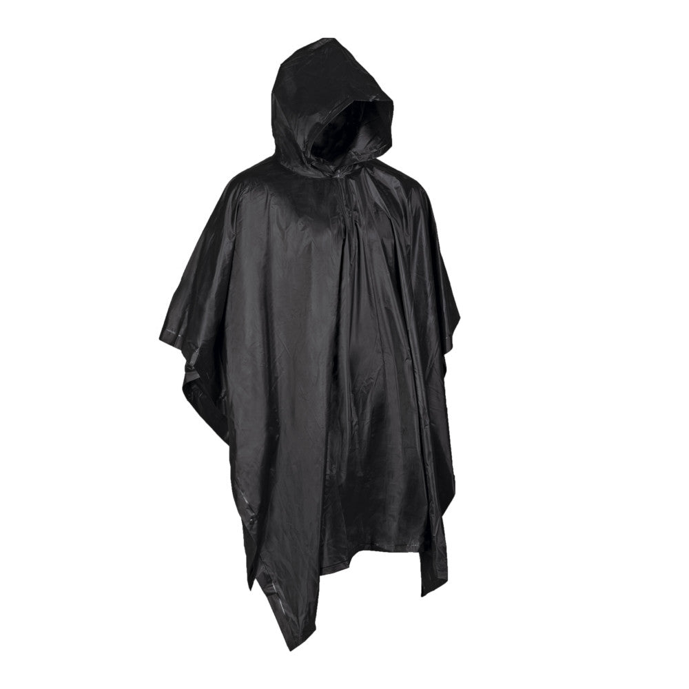 Mil-Tec - Wet Weather Poncho // Sort-1-XtraGrej
