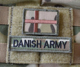 Dannebrog Velcro Patch - Multicam