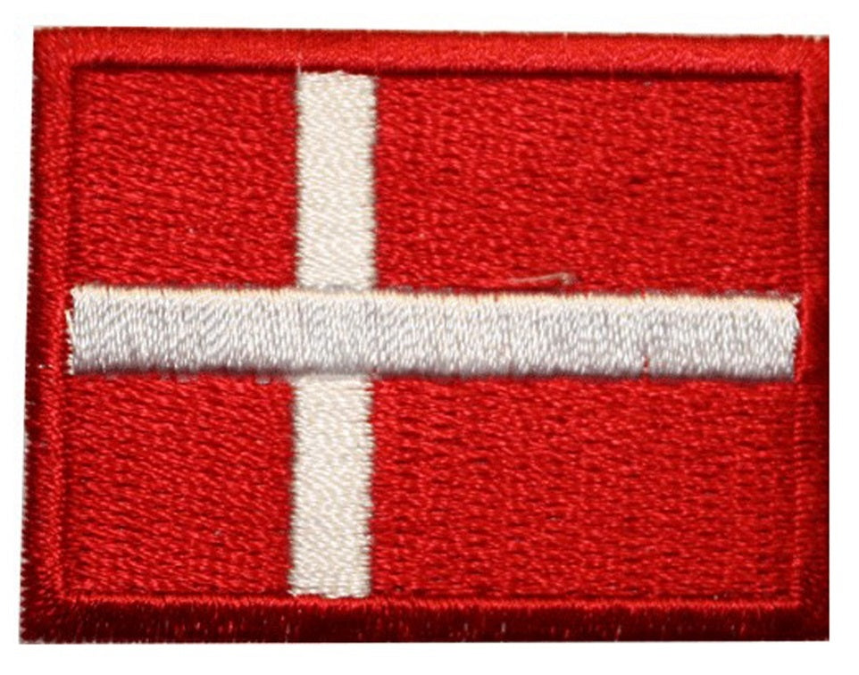 Dannebrog Velcro Patch - Stor