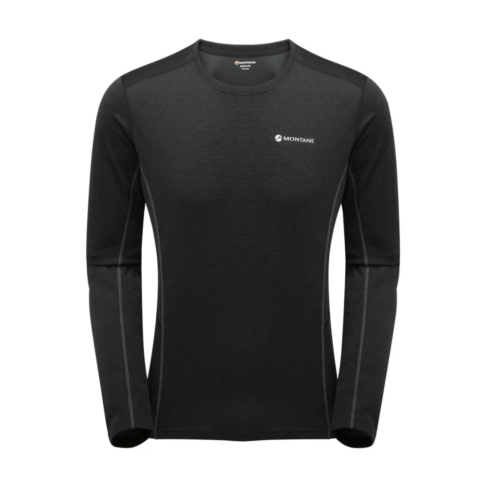 Montane - Dart Langærmet T-shirt Sort-1-XtraGrej