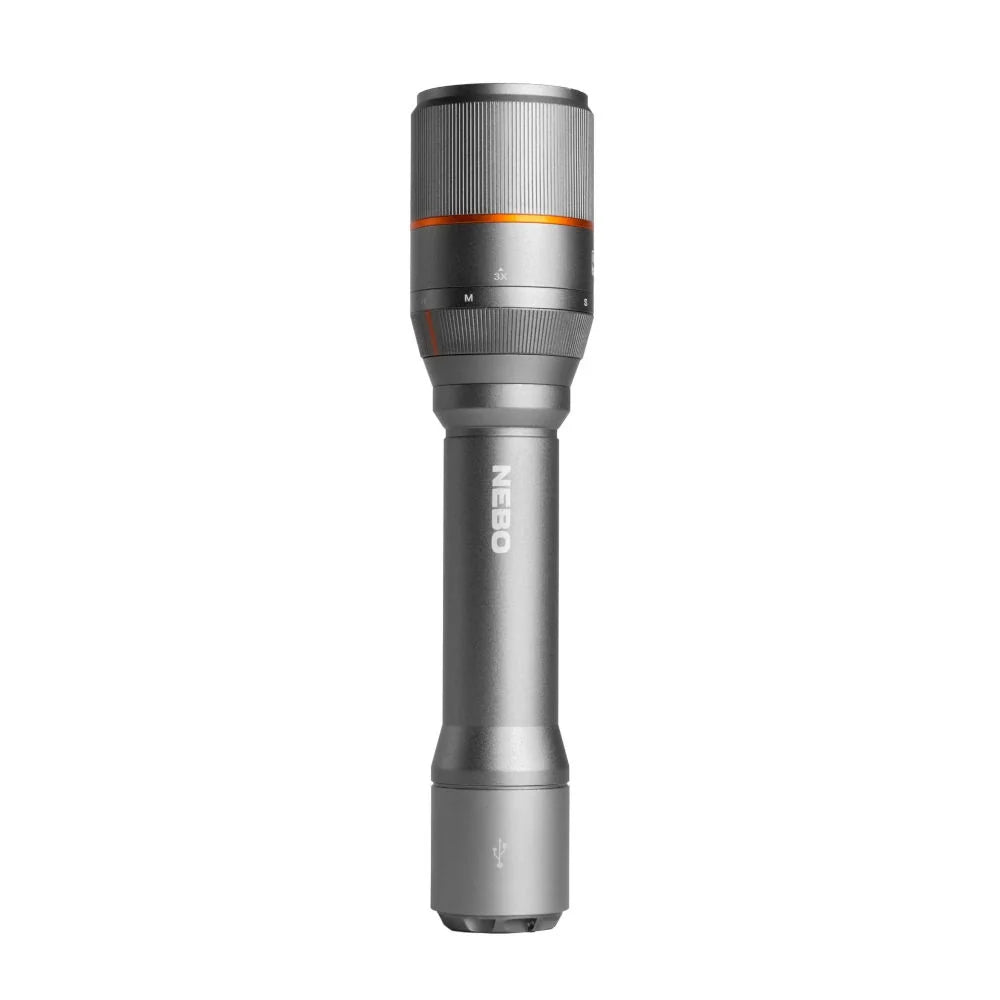 NEBO - DAVINCI 3500 Genopladelig Lommelygte 3500 Lumen-1-XtraGrej