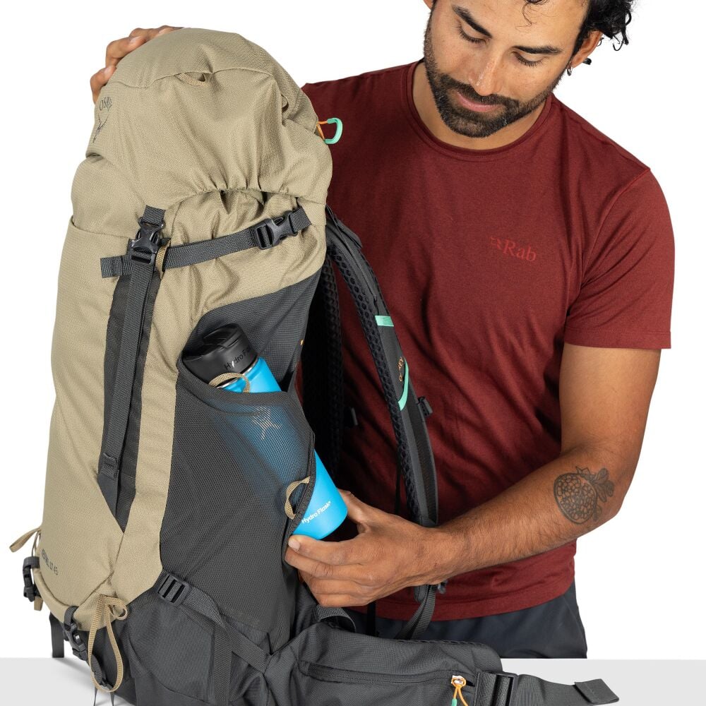 Osprey - Kestrel LT 45 Herre Vandrerygsæk 45L // Moss Green-12-XtraGrej