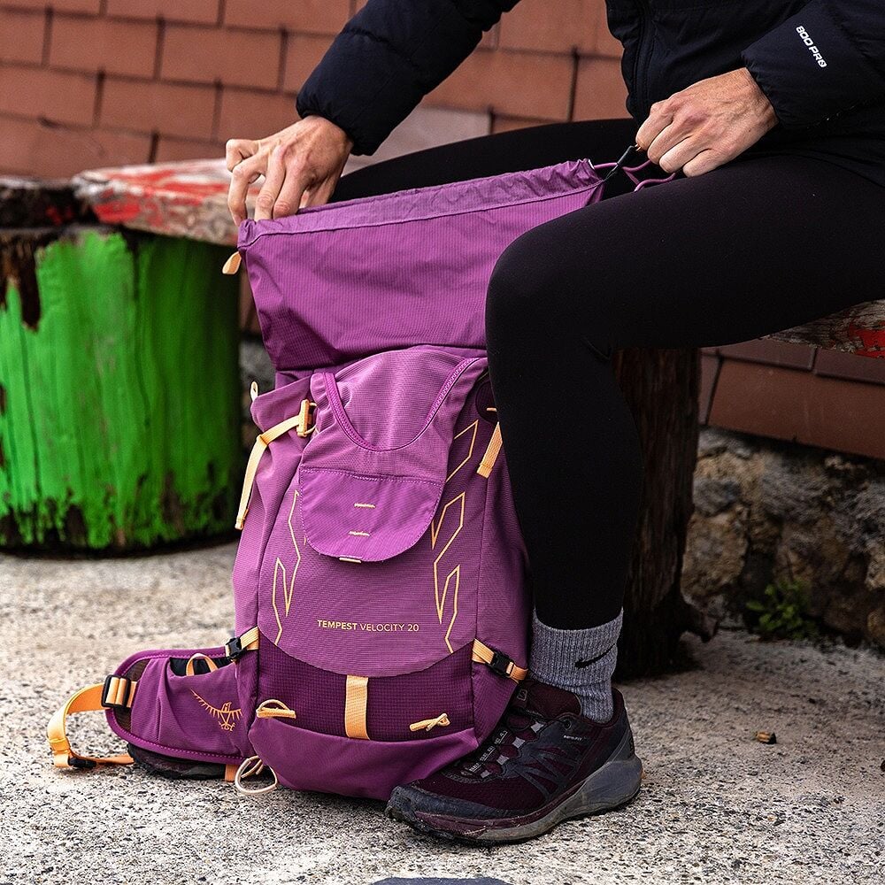Osprey - Tempest Velocity 20 Dame Vandrerygsæk 20L // Pashmina/Melon-9-XtraGrej