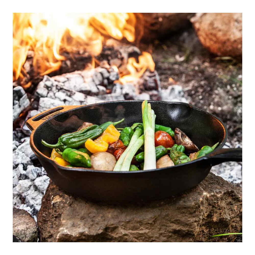 Petromax - Fire Skillet fp20 Stegepande Med Langt Håndtag 20 cm-3-XtraGrej