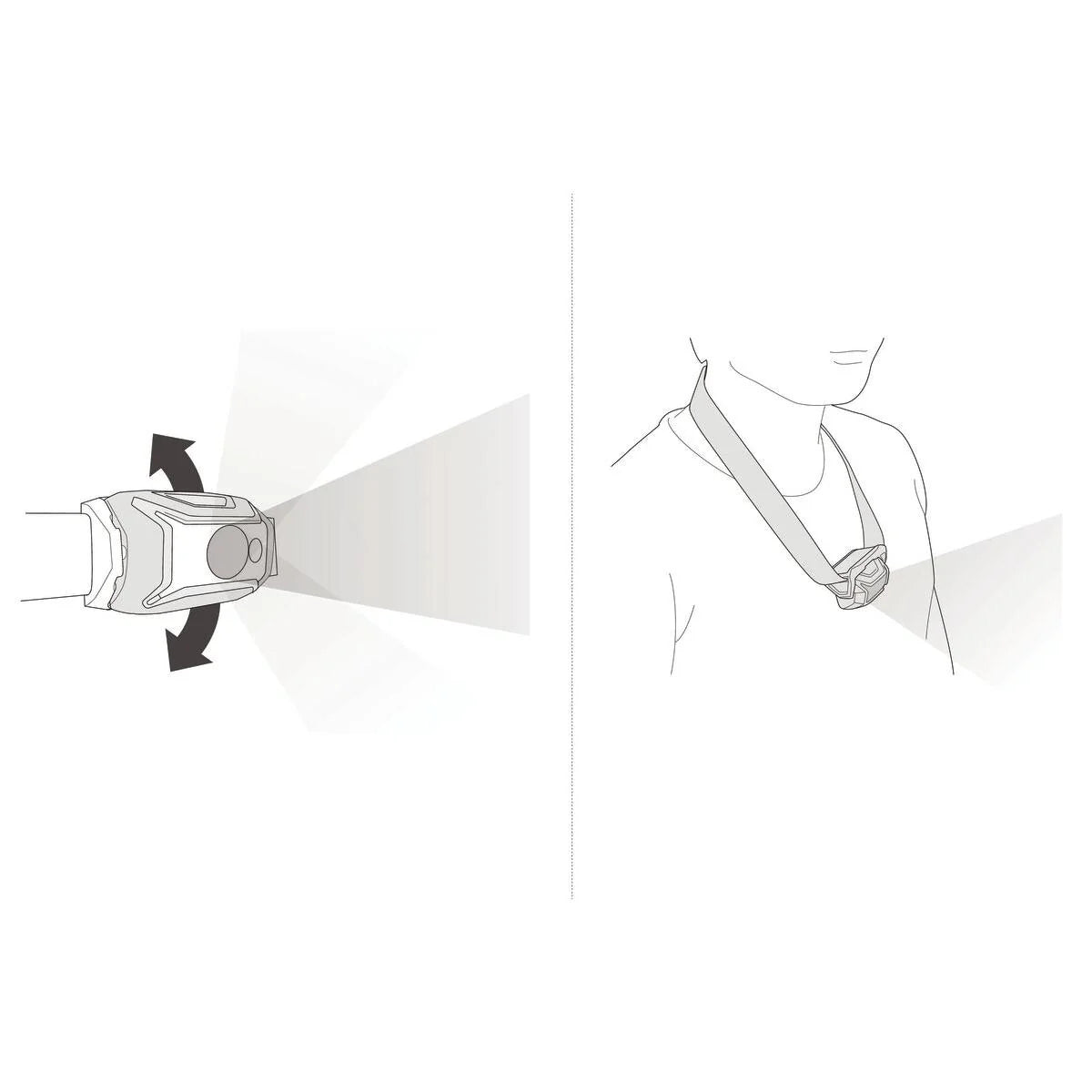 Petzl - Tikkina Pandelampe 300 Lumen // Sort-2-XtraGrej