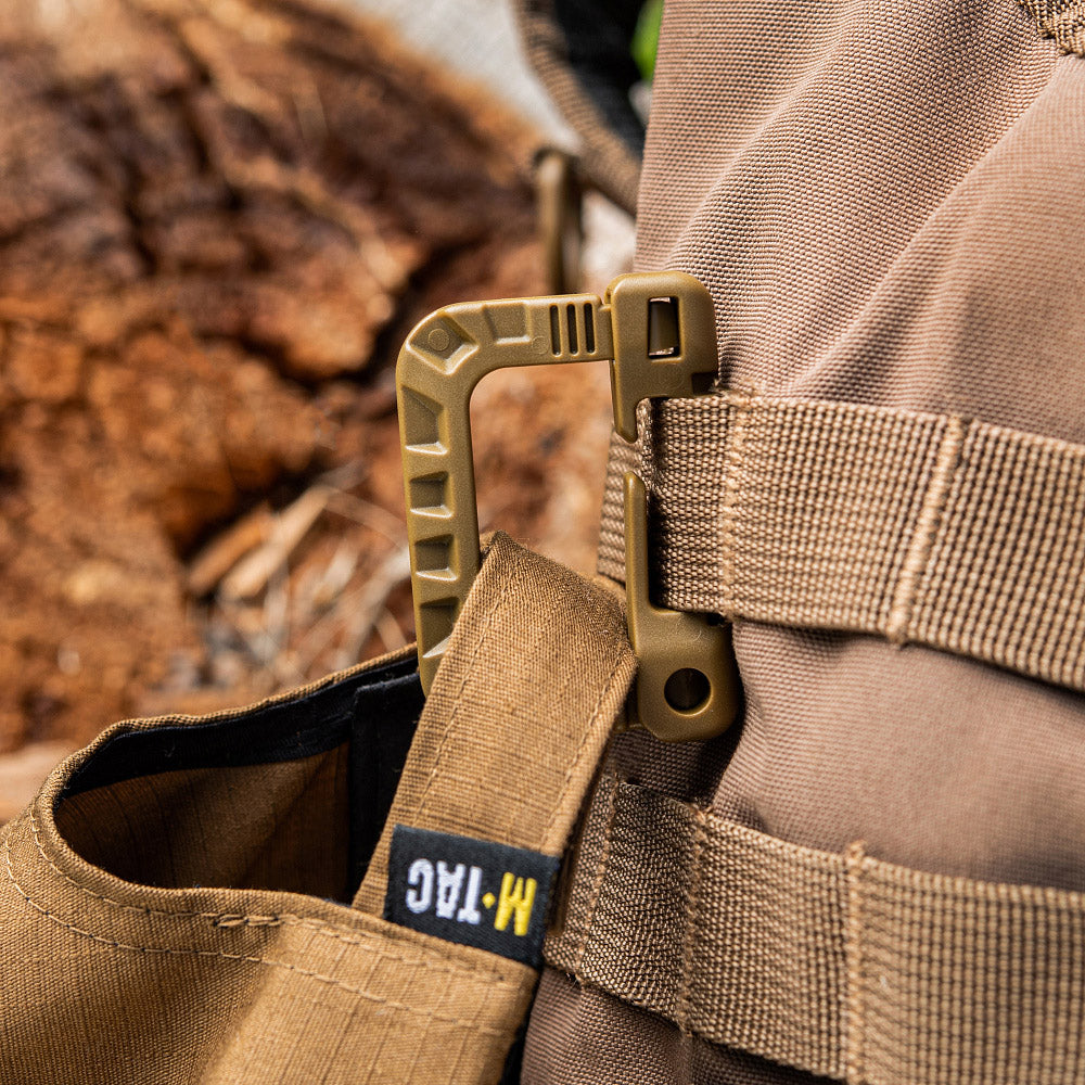 M-Tac Plastic CarabinerGrimloc