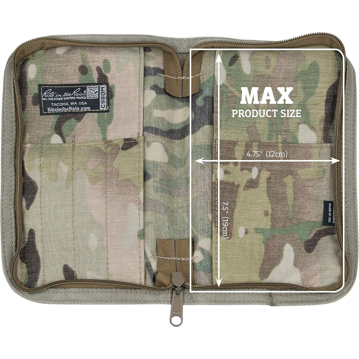 Rite In The Rain - Bound Book Cover // Multicam-3-XtraGrej